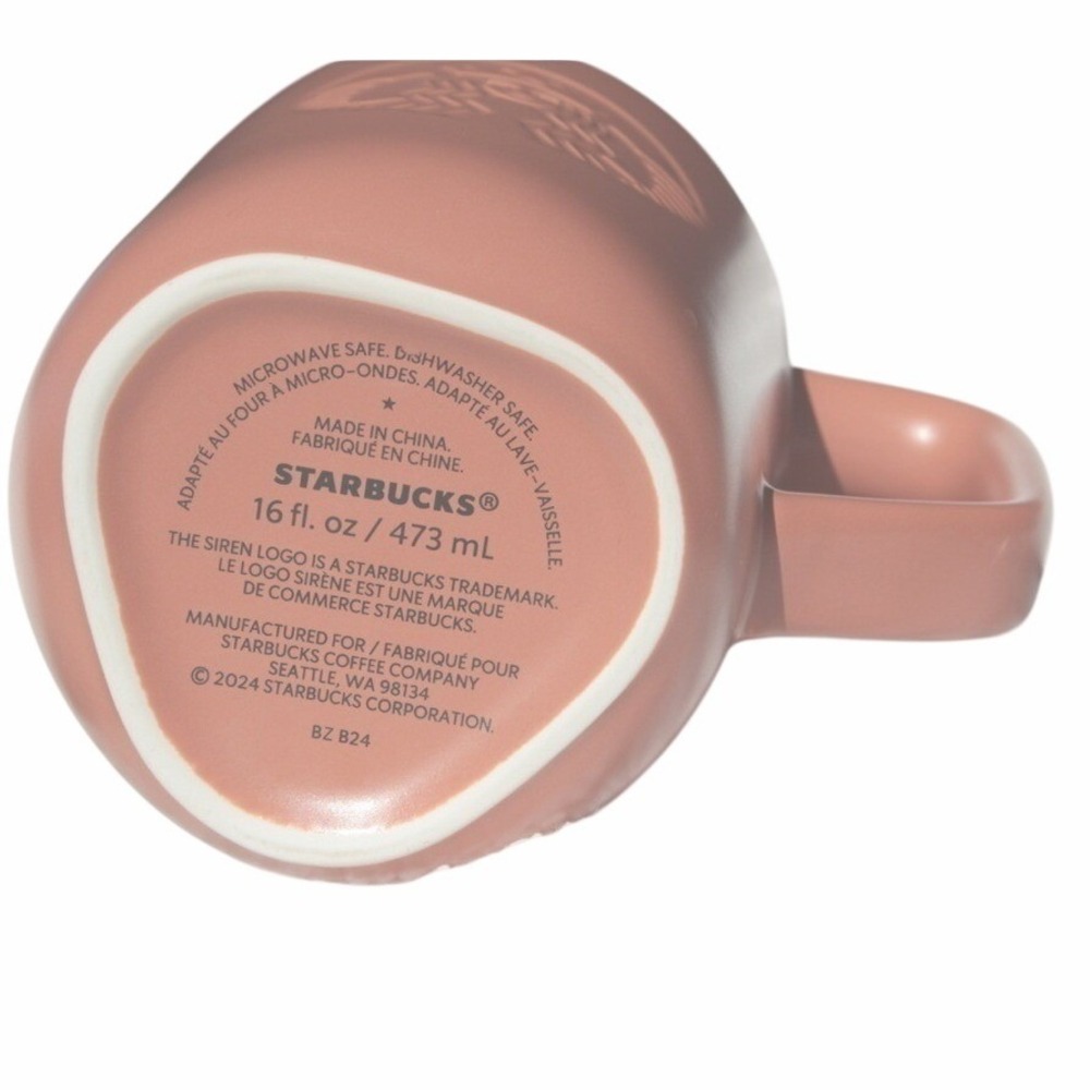 Starbucks Ceramic Mug Terra Cotta 16 oz Recycled Ceramic 2024 - Picture 4 of 4